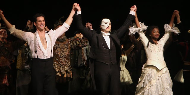 Andrew Lloyd Webber dedicated the final performance of "Phantom of the Opera" on Sunday to his son. 