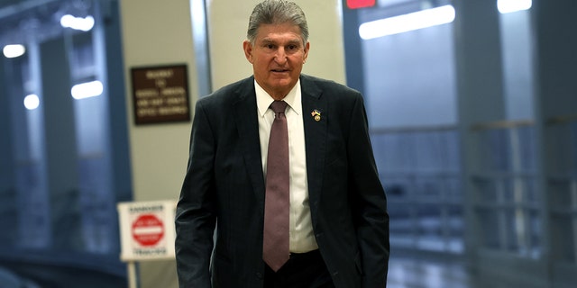 Manchin in the Capitol