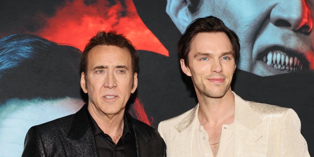 Nicolas Cage and Nicholas Hoult discussed eating bugs during an interview for their movie "Renfield."