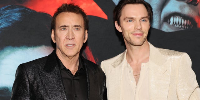 Nicolas Cage and Nicholas Hoult discussed eating bugs during an interview for their movie "Renfield."