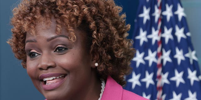 White House press secretary Karine Jean-Pierre