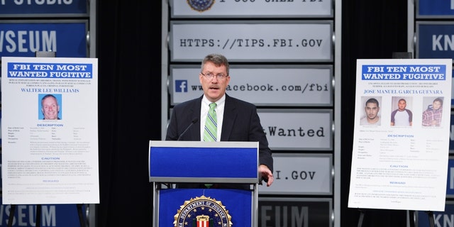 FBI Most Wanted press conference in 2013