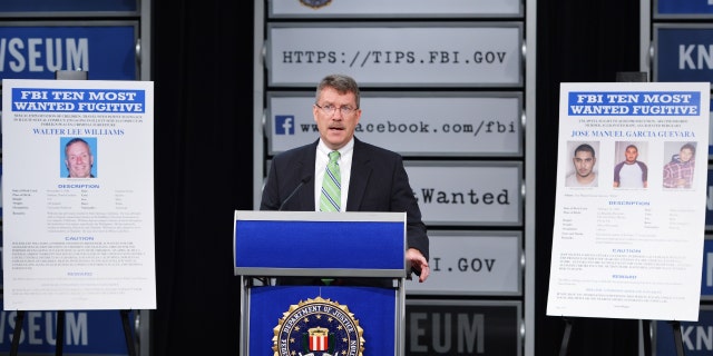 FBI Most Wanted press conference in 2013