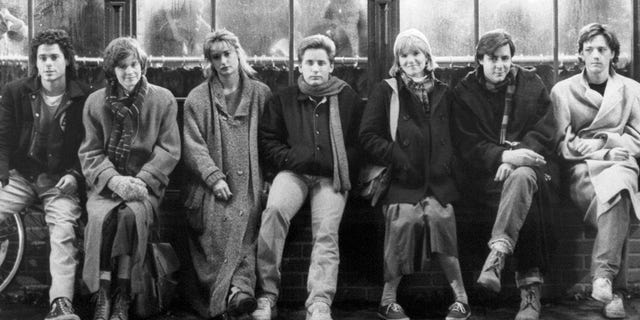 Lowe wrote in his memoir that the camaraderie among the actors on set was real when making "St. Elmo's Fire."