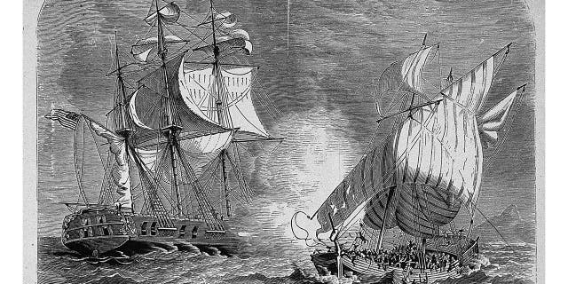 Ships from Barbary Wars