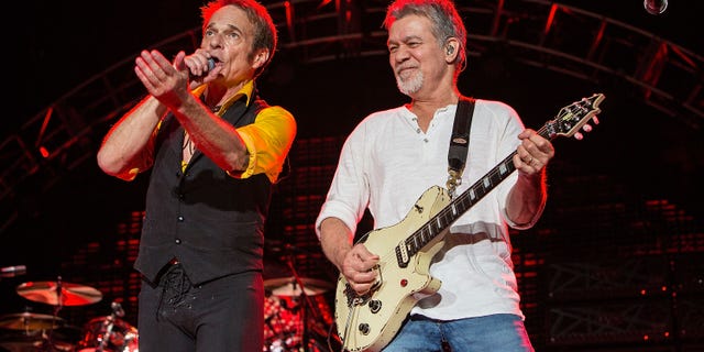 David Lee Roth and Eddie Van Halen
