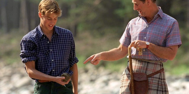 Prince Charles With Prince William