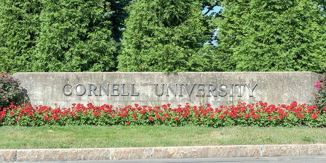 Cornell University sign