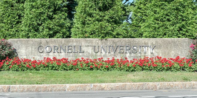 Cornell campus sign