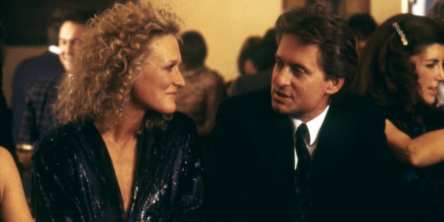 Michael Douglas and Glenn Close ending of Fatal Attraction