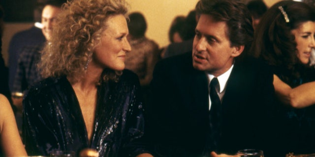 Michael Douglas and Glenn Close ending of Fatal Attraction