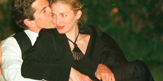 John F. Kennedy Jr. and Carolyn Bessette wed in 1996 and died in a plane crash in 1999.