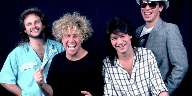 Van Halen 1986 portrait