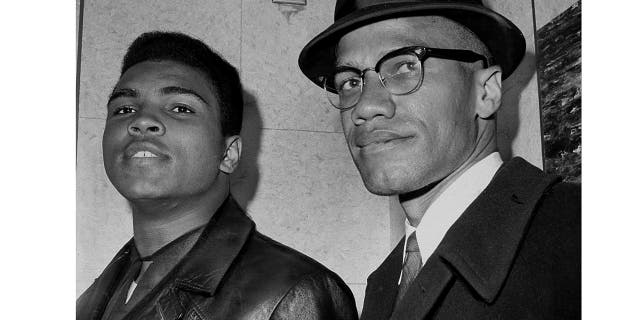 Muhammad Ali and Malcom X