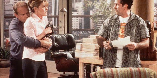 Anthony LaPaglia, right, had a recurring role as Simon Moon in "Frasier," which aired from 1993 to 2004.