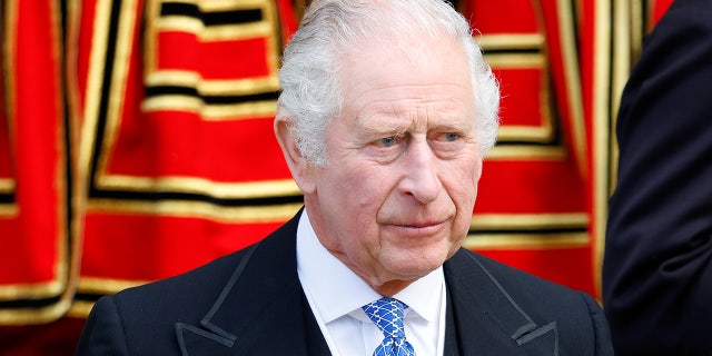 King Charles III attends the Royal Maundy Service at York Minster on April 6, 2023, in York, England.