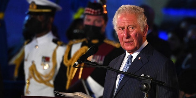 Then-Prince Charles traveled to Barbados in 2021 ahead of the country's transition to a republic within the commonwealth.