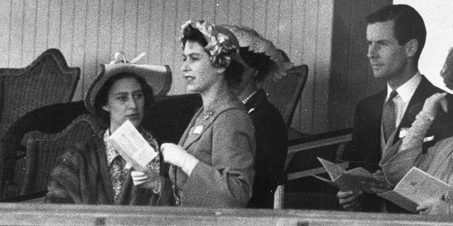 Princess Margaret (left, seen here with Queen Elizabeth and Peter Townsend) and the rest of the British royal family is the subject of a new docuseries titled ‘The Real Crown: Inside the House of Windsor’.