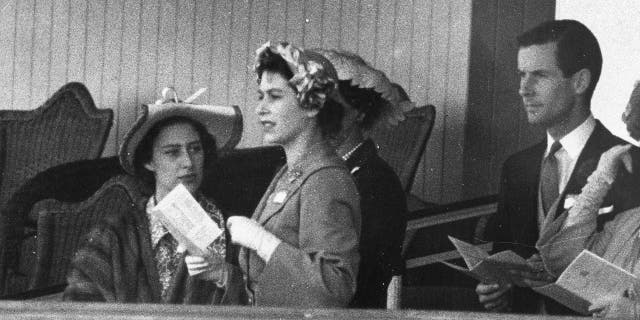 Princess Margaret (left, seen here with Queen Elizabeth and Peter Townsend) and the rest of the British royal family is the subject of a new docuseries titled ‘The Real Crown: Inside the House of Windsor’.