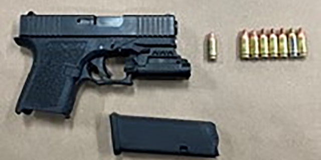 A loaded ghost gun was discovered inside a stolen car with four juveniles inside, police said.