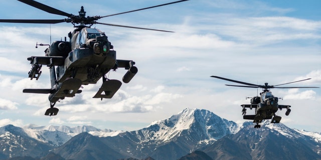 AH-64D Apache Longbow attack helicopters