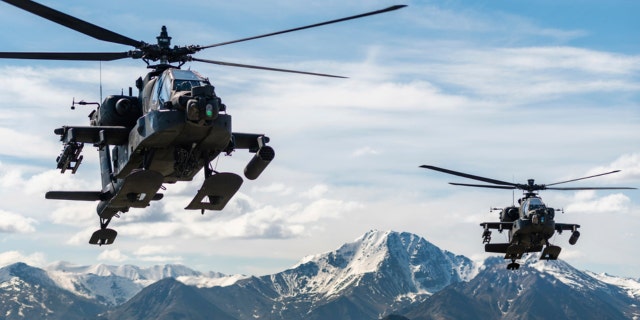 AH-64D Apache Longbow attack helicopters