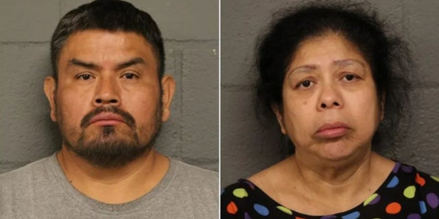 Alberto Luces, 45, and Yessenia Bradford, 50, allegedly killed a man found partially naked on the side of a road. 