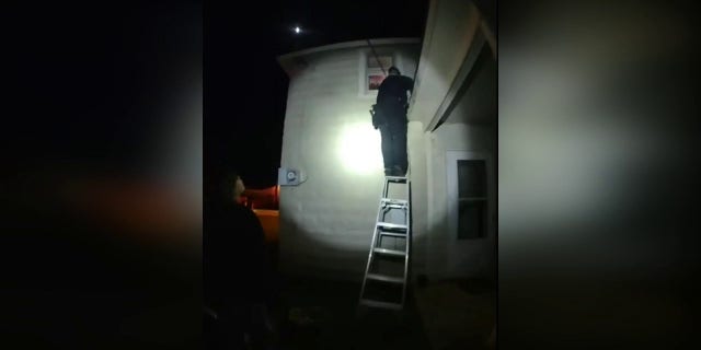 Frankfurt police immediately seized the labs and began rescuing the family trapped in their burning home.