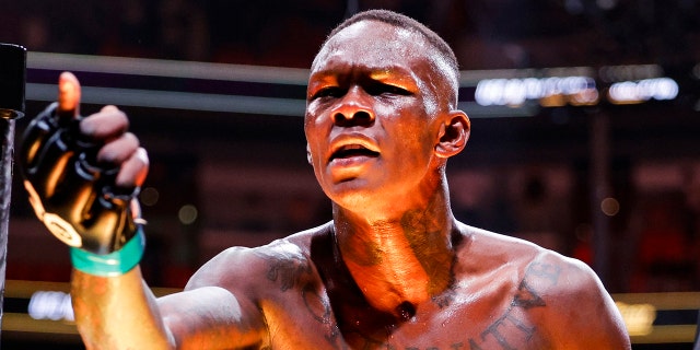 Israel Adesanya moved to a career 24-2 in UFC.