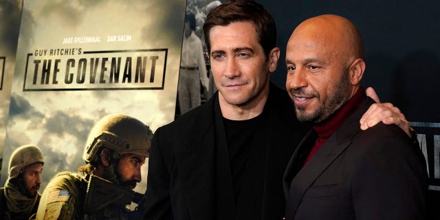 Jake Gyllenhaal and Dar Salim, play a Special Forces sergeant and an Afghan interpreter in "The Covenant," respectively. 