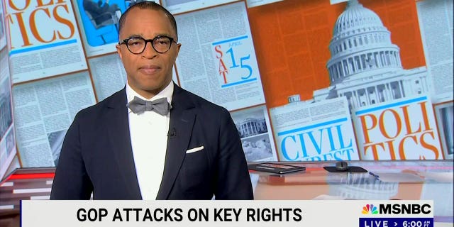 Jonathan Capehart attacks Republican legislation against "key rights" in recent laws.