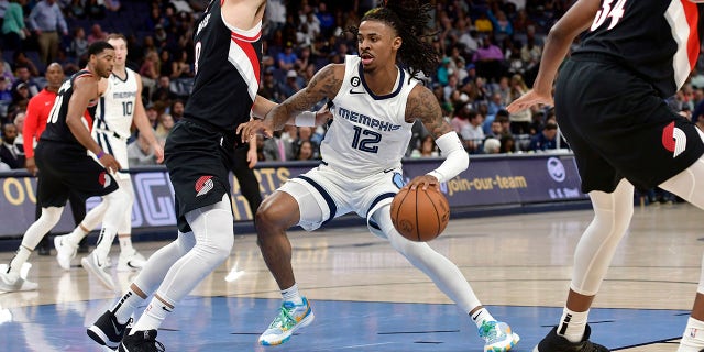 Ja Morant vs the Trail Blazers