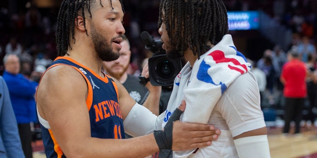 Jalen Brunson and Darius Garland