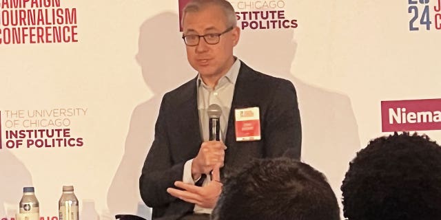 Jeff Zeleny at the 2024 Campaign Journalism Conference