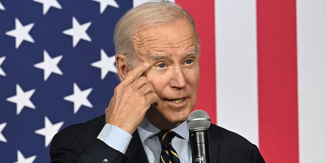 Joe Biden in April 2023