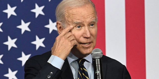 Joe Biden in April 2023