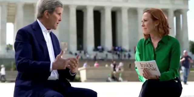 John Kerry and Jen Psaki discuss climate change