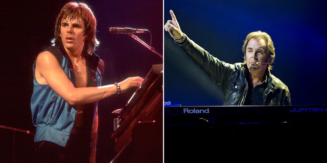 Jonathan Cain then and now split