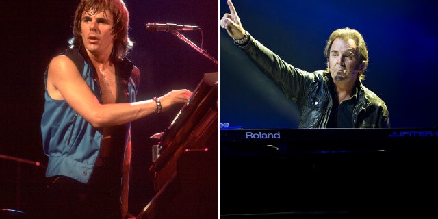 Jonathan Cain then and now split