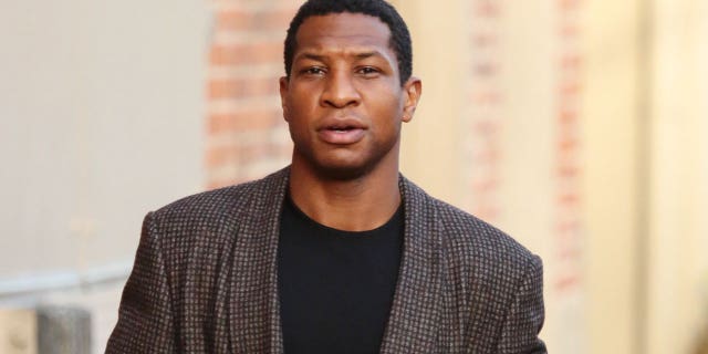 Jonathan Majors seen in Los Angeles