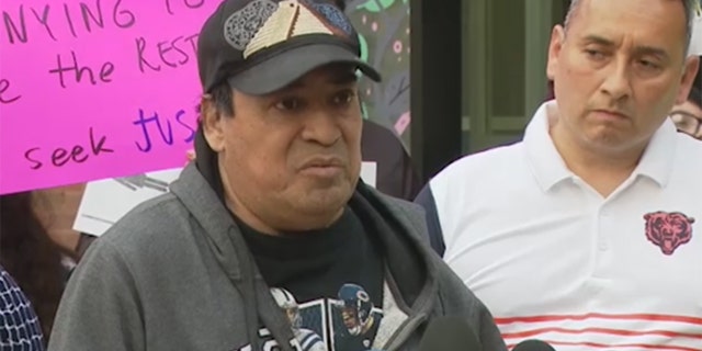 Jose Palencia tells press that he was embarrassed and humiliated after he pleaded with security numerous times to use the restroom and was still denied.