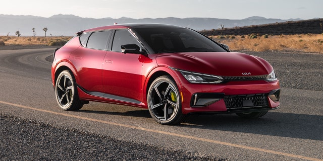 The Kia EV6 GT is new for 2023.