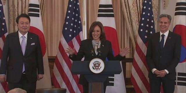 Kamala Harris on South Korea