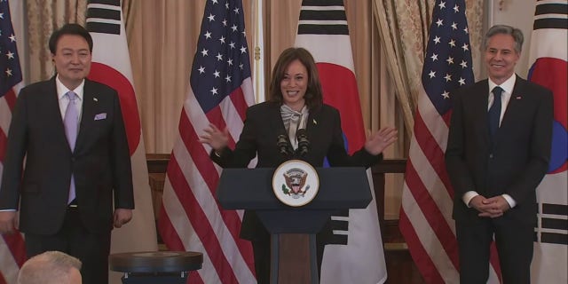 Kamala Harris on South Korea