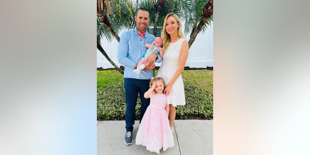 Kayleigh McEnany with her family
