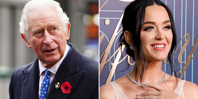 Katy Perry and King Charles