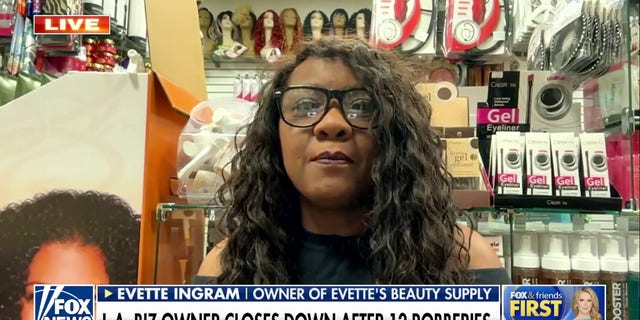 California business owner Evette Ingram says multiple break-ins have led her to close her stores doors.