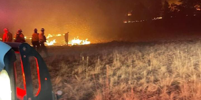 Firefighters have worked through the night to attempt to contain the large fire in Colorado.