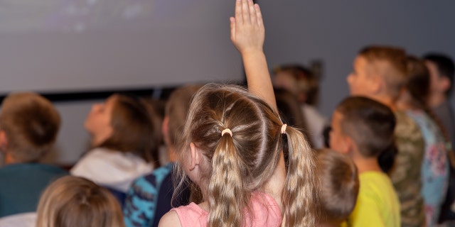 Children at Kirk Cameron's library event in Scottsdale, Arizona, on Friday, April 14. "I was blessed to be part of it," said Sheriff Mark Lamb of Arizona.
