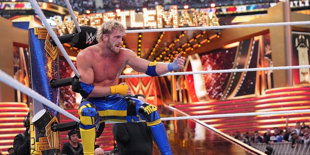 Logan Paul in the ring